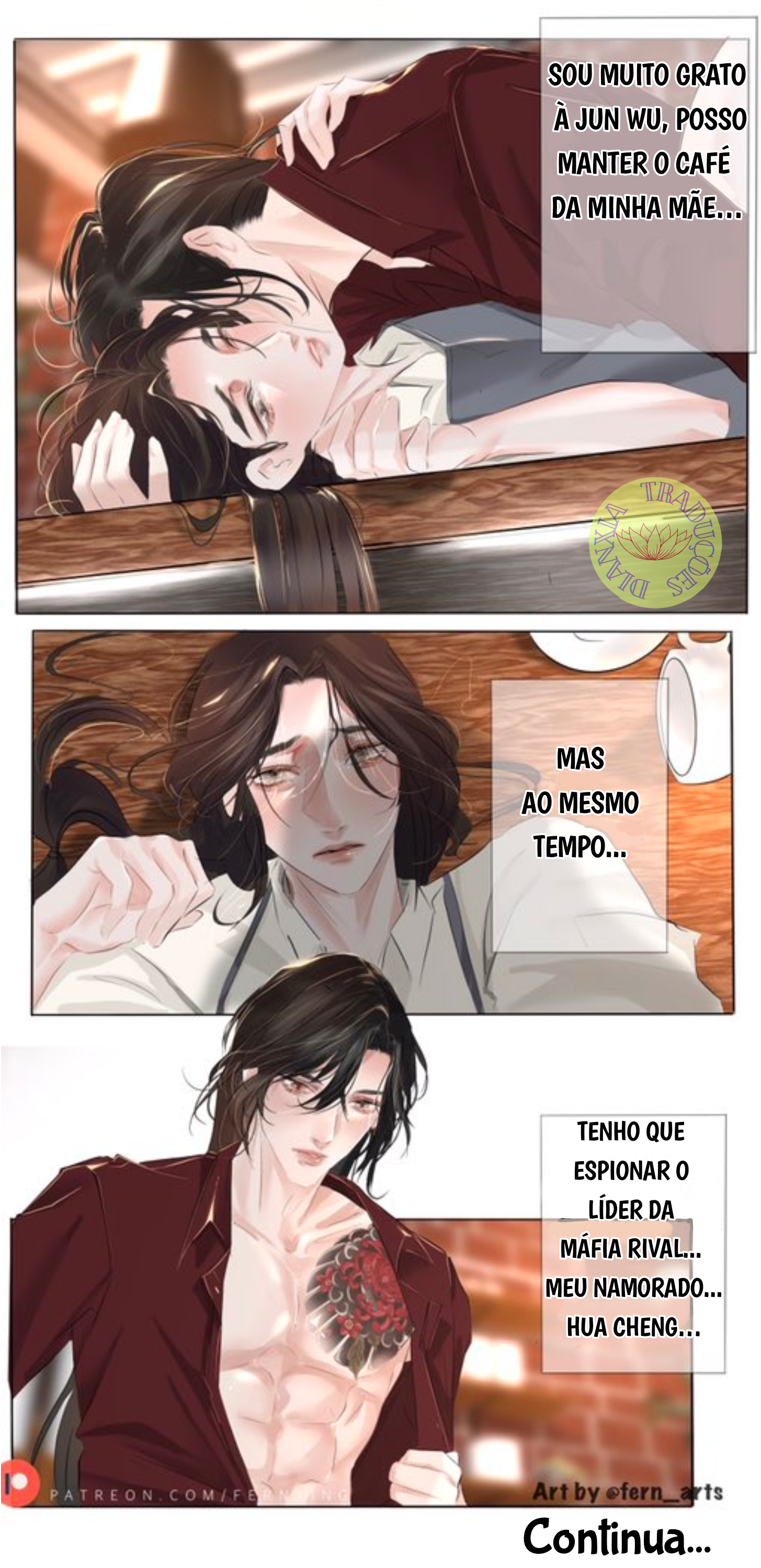 Hualian Máfia – Dj Tian Guan Ci Fu/Heaven's Official Blessing - Capítulo 4  - Dianxia Traduções